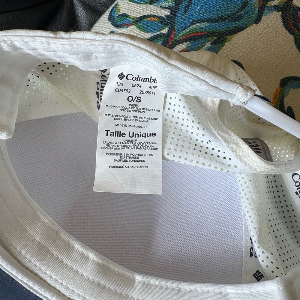 Columbia Ivory Perforated Sun Hat - Picture 2 of 2